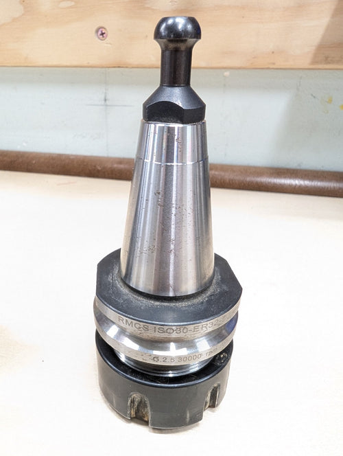 1 USA Rocky Mountain CNC Solutions ISO30 ER32/50L Tool Holder Balanced