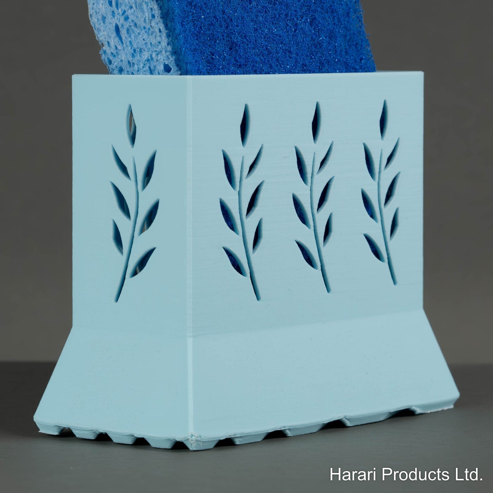 Countertop Dish Sponge Holder Antimicrobial Ventilated Biodegradable Plastic USA