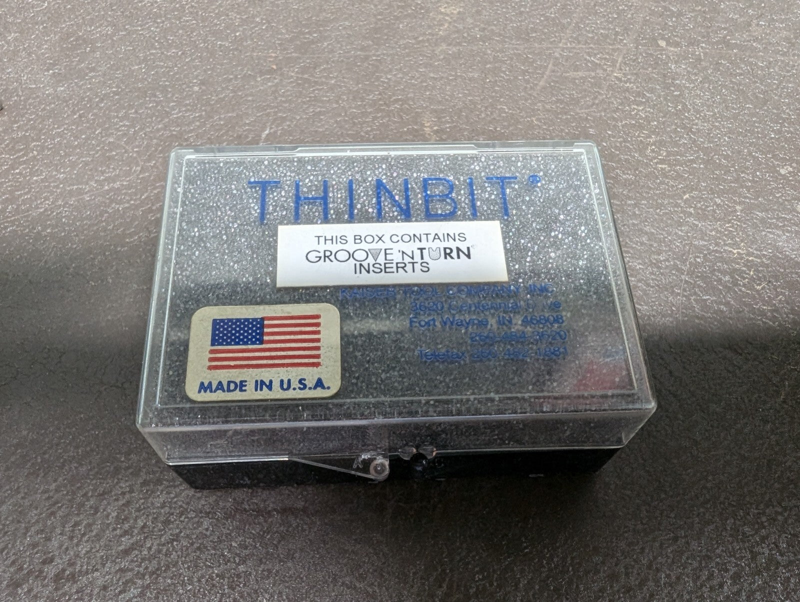 2 ThinBit LGT100D2R right hand .100"  DURA-MAX 2000 Inserts Kaiser Thin Bit