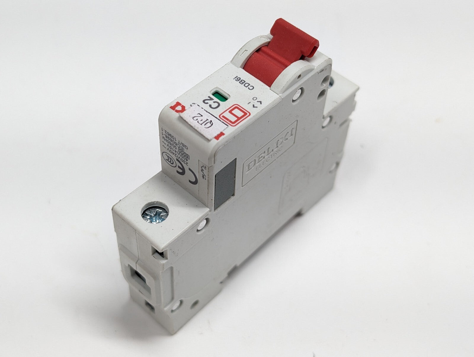 Delixi C2 2A Air-Switch Circuit Breaker 1P+N, C-Type Brand