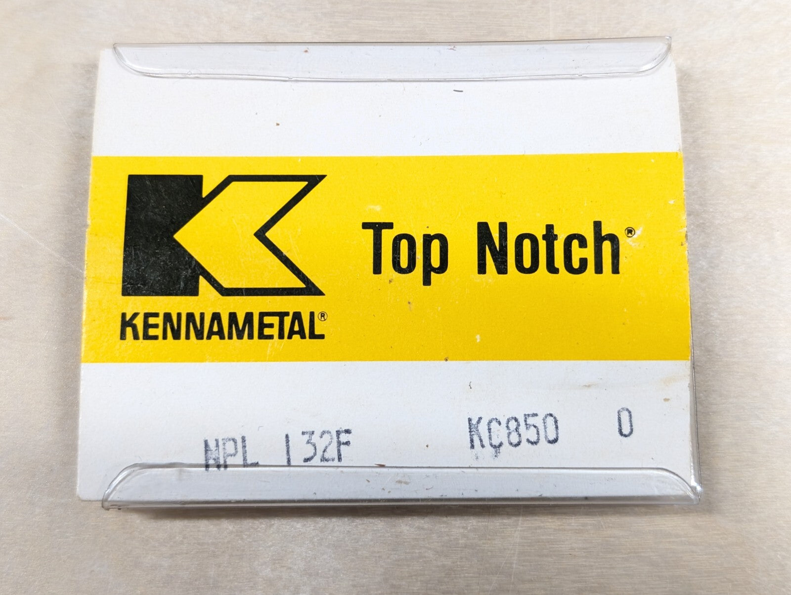 5 Kennametal KNGX NPL 132F Top Notch KC850 NOS Carbide Inserts 