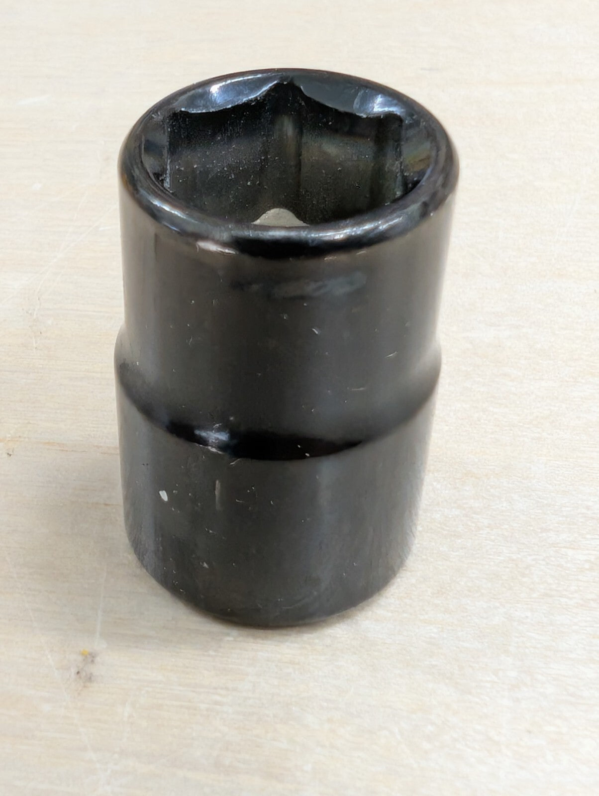 Husky Pro Black Chrome Socket 11mm Metric 22511P Shallow 6 Point 3/8" Drive