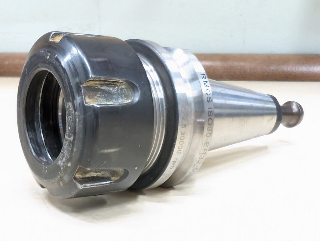 1 USA Rocky Mountain CNC Solutions ISO30 ER32/50L Tool Holder Balanced
