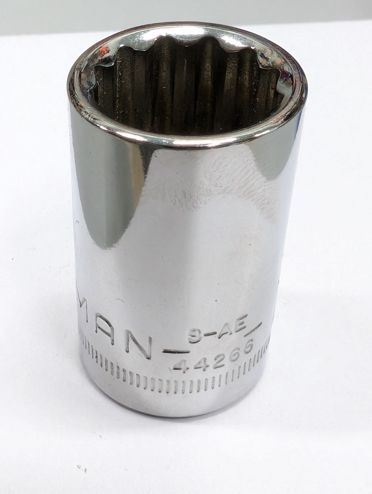 Craftsman Socket 15mm Metric  Shallow 12 Point 1/2" Drive 44257 G1