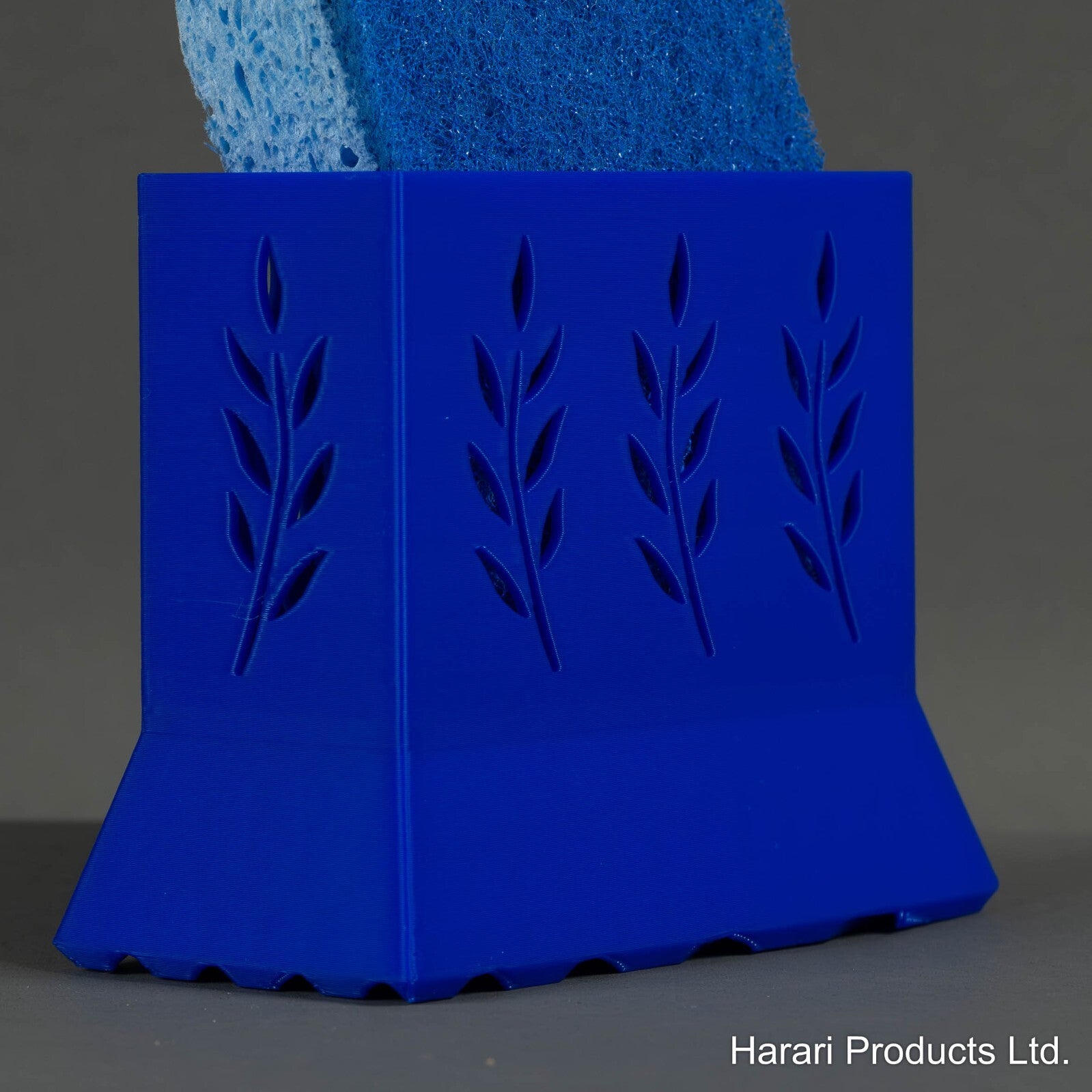 Countertop Dish Sponge Holder Antimicrobial Ventilated Biodegradable Plastic USA