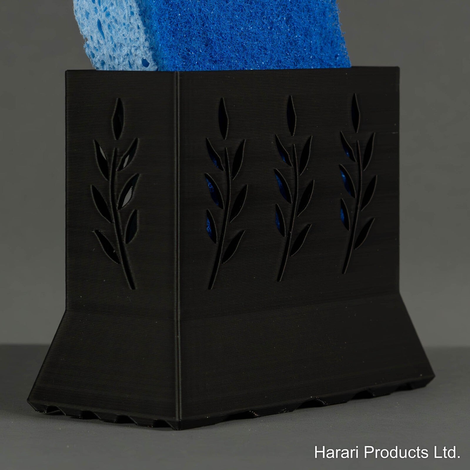 Countertop Dish Sponge Holder Antimicrobial Ventilated Biodegradable Plastic USA
