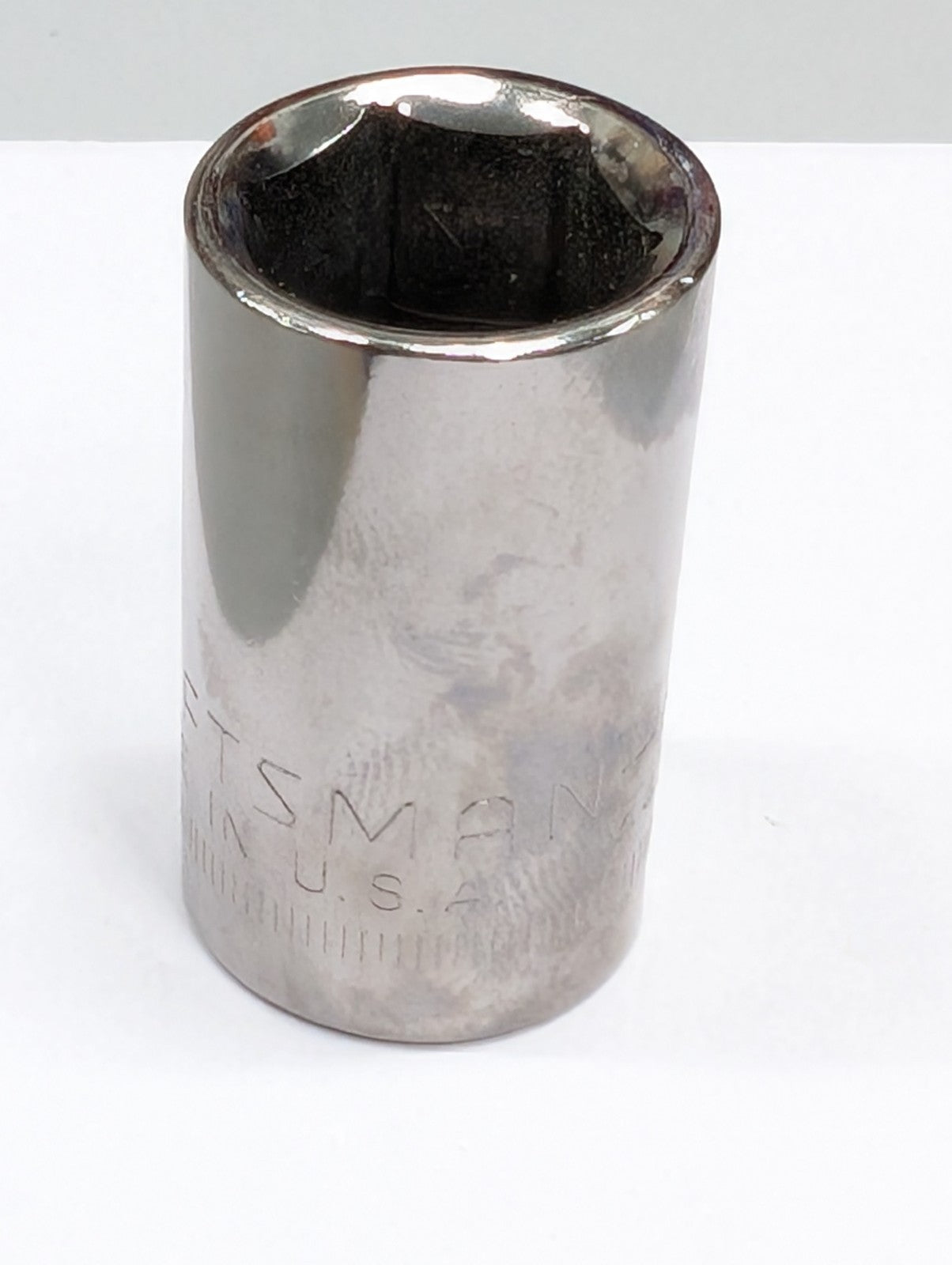 Craftsman USA Socket 17mm Metric  Shallow 12 Point 1/2" Drive 44257 G1