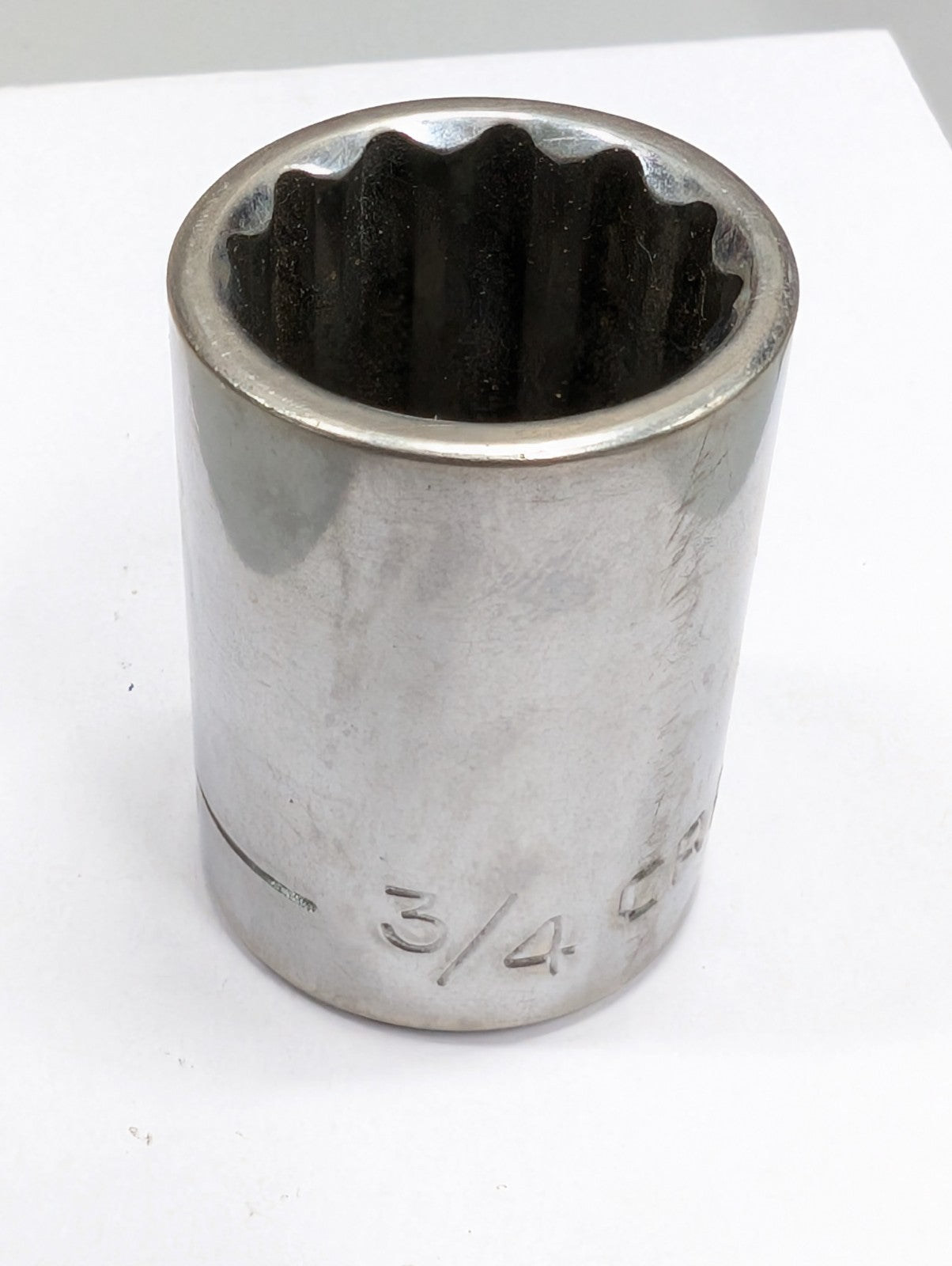 Craftsman Socket 3/4" SAE  Shallow 12 Point 1/2" Drive 47508