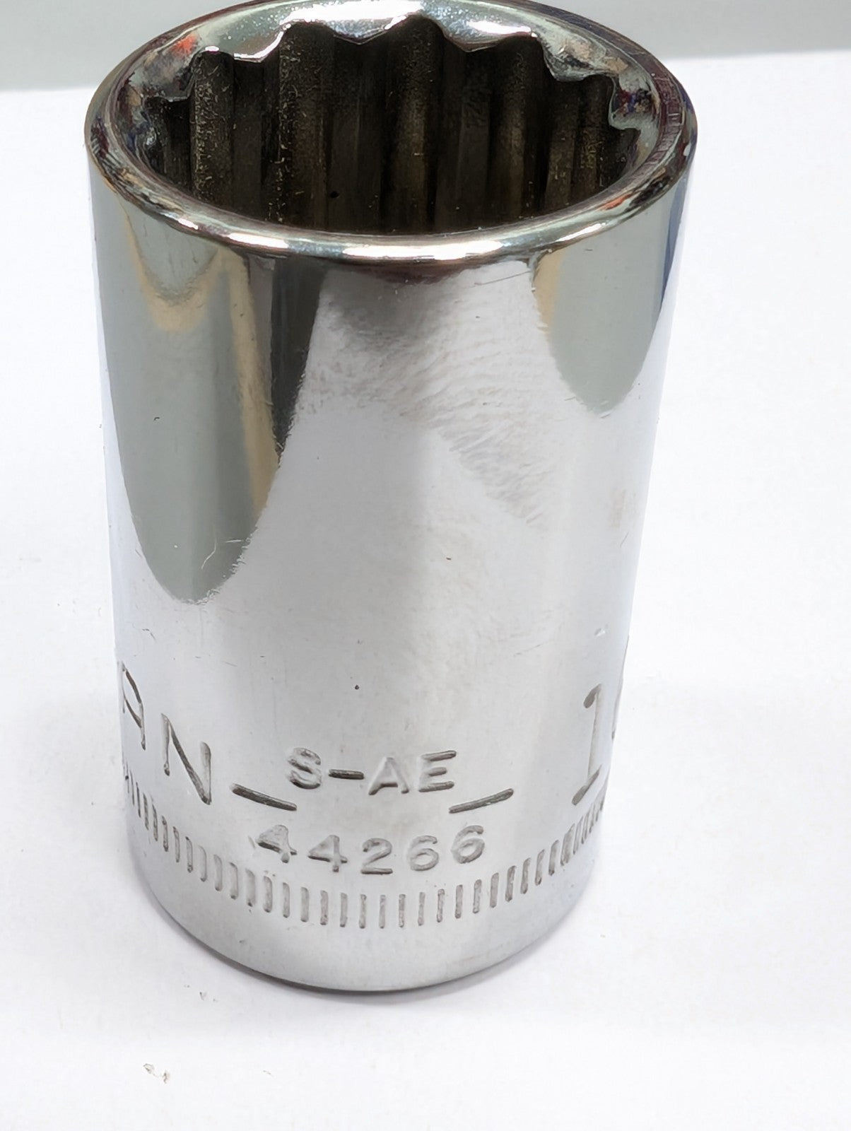 Craftsman Socket 15mm Metric  Shallow 12 Point 1/2" Drive 44257 G1