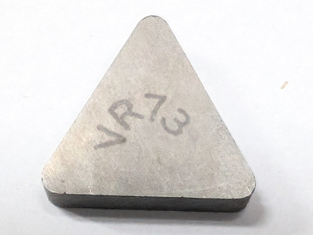 3 TNC VR73 Carbide Inserts .25" .75" Triangular VR/Wesson