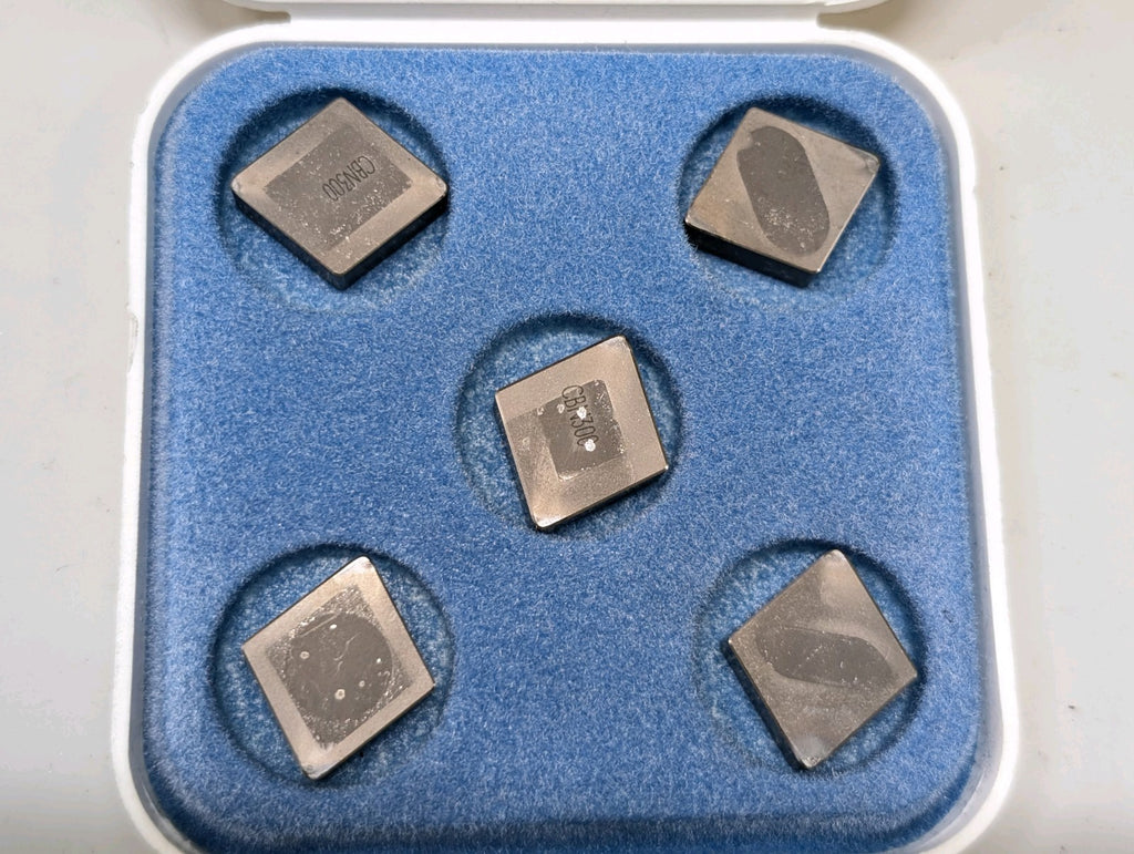 5x Seco CNMN120408S-WZ CBN300 CBN Inserts Hard Steel Lathe Tooling WZ Grade