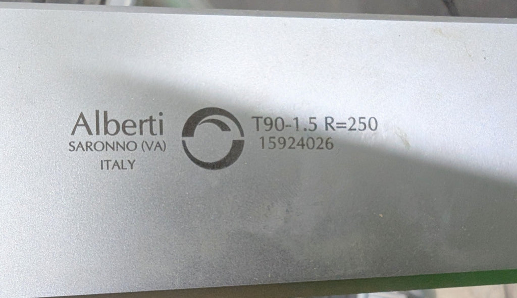 Alberti T90-1.5 Parallel Offset Angle Head R=250 Smart Change ER16 CNC Milling