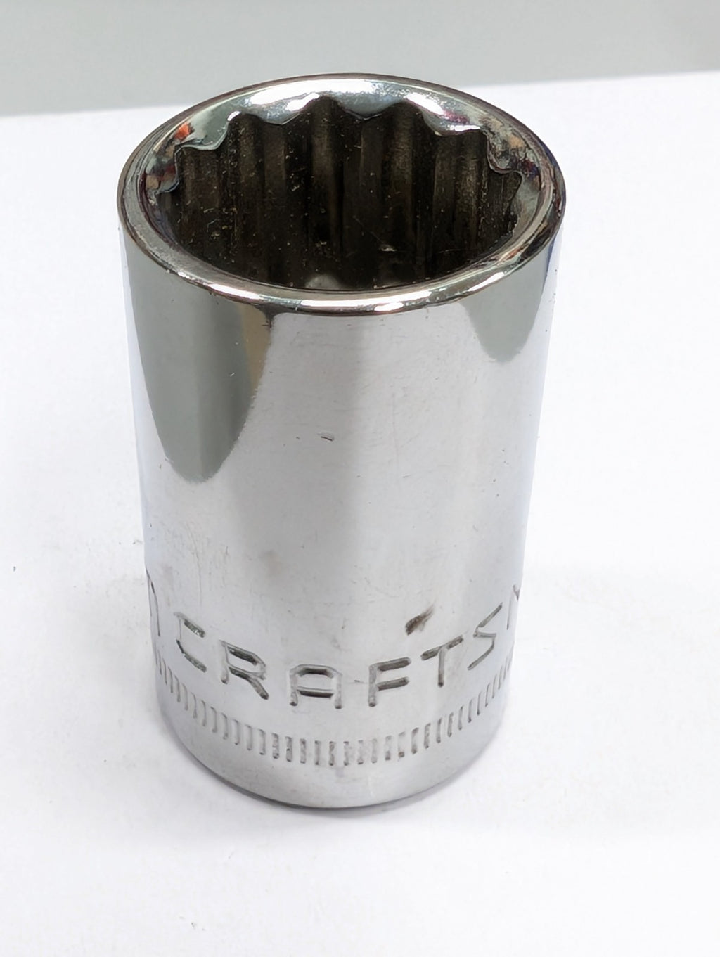 Craftsman Socket 15mm Metric  Shallow 12 Point 1/2" Drive 44257 G1
