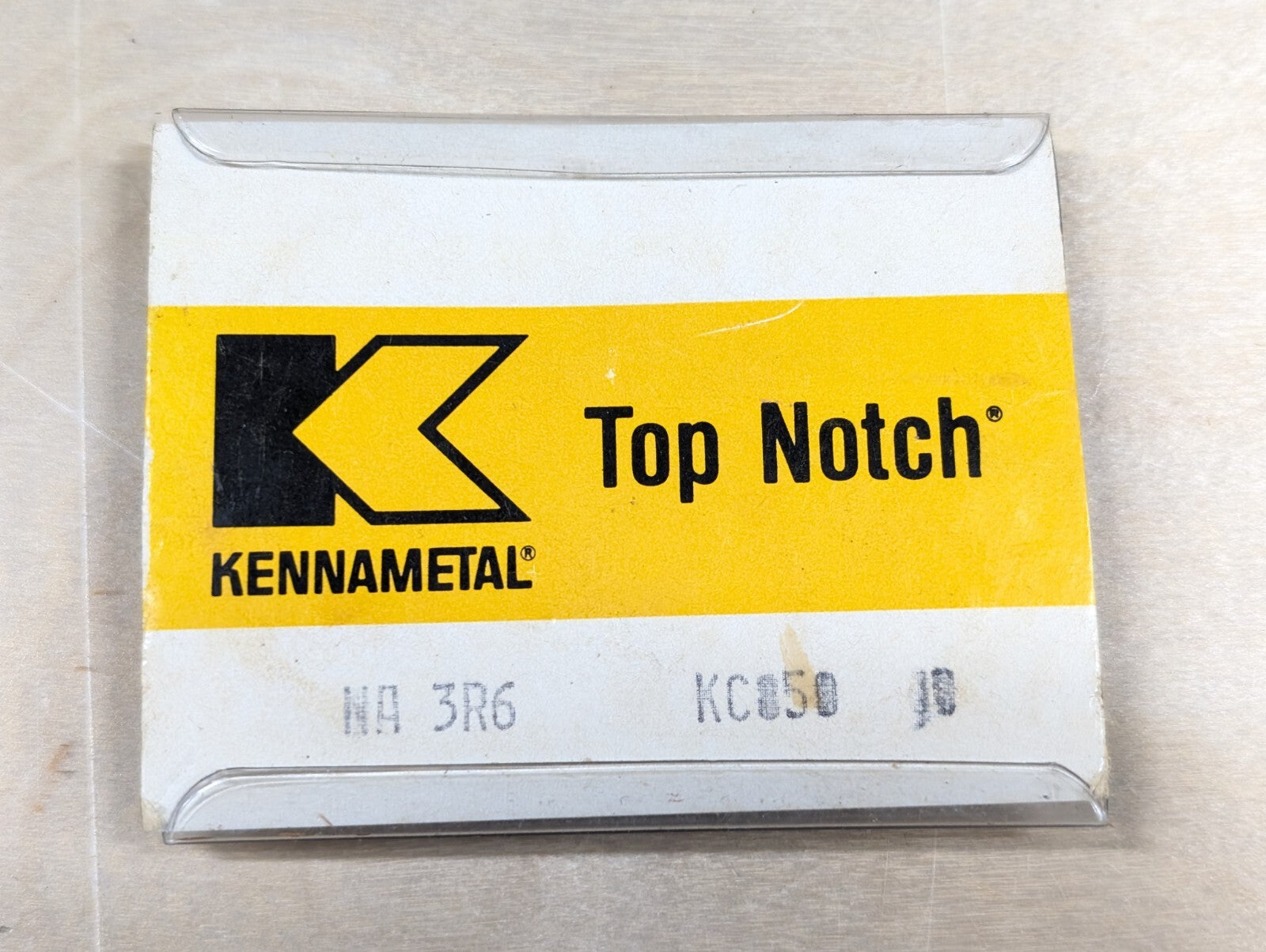 5 Kennametal 1113799 NA3R6  Size 3 Top Notch KC850 NOS Carbide Inserts 