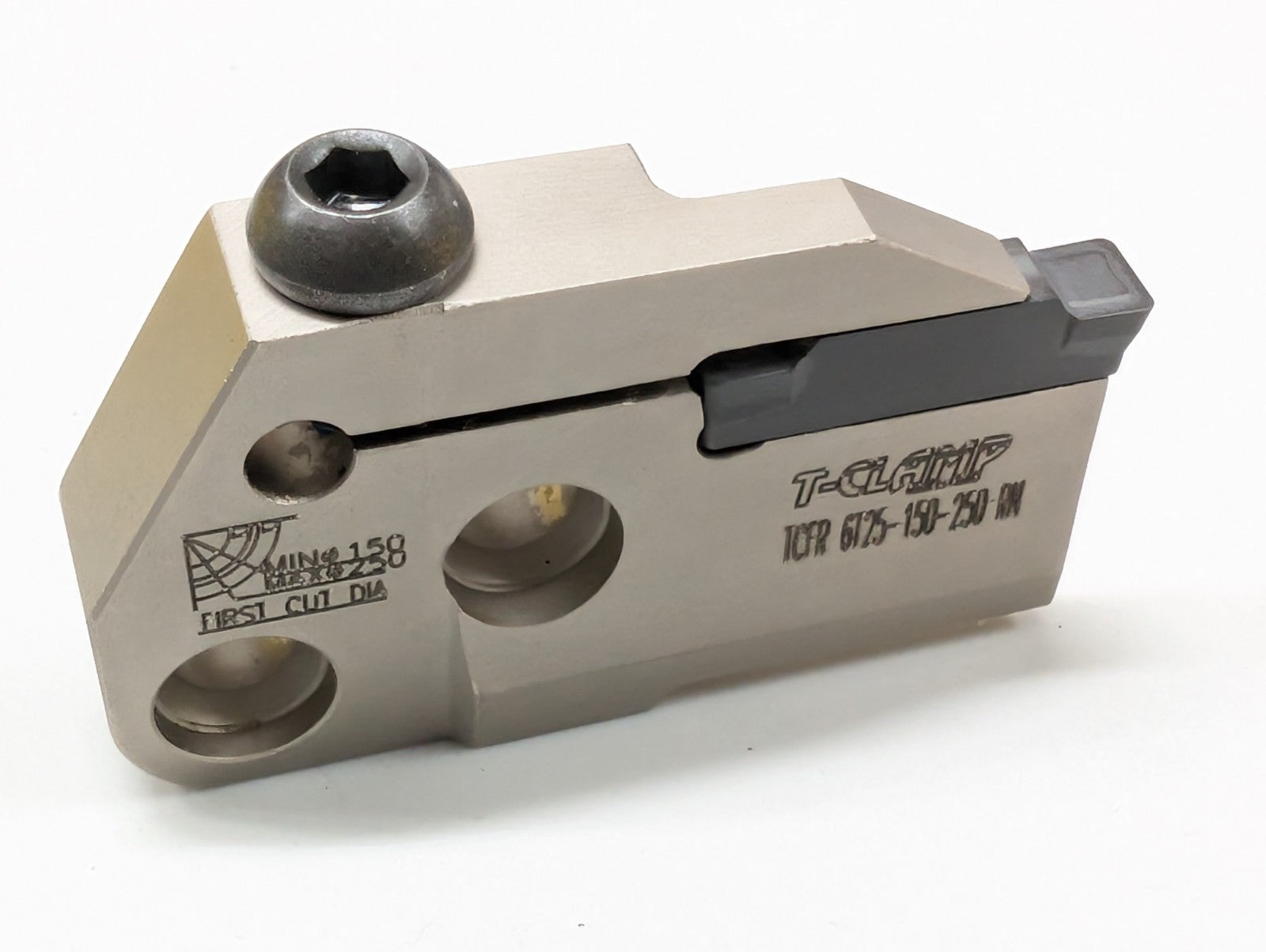 Ingersoll CNC Modular Lathe Adapter+Insert TClampUltra 6T25 Grooving Holder