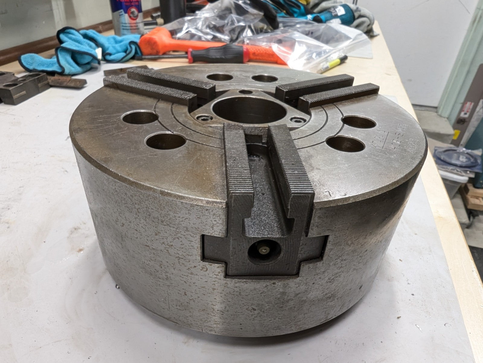 KITAGAWA HOB-8 M55 CNC LATHE 8" INCH 3 JAW Hydraulic POWER CHUCK