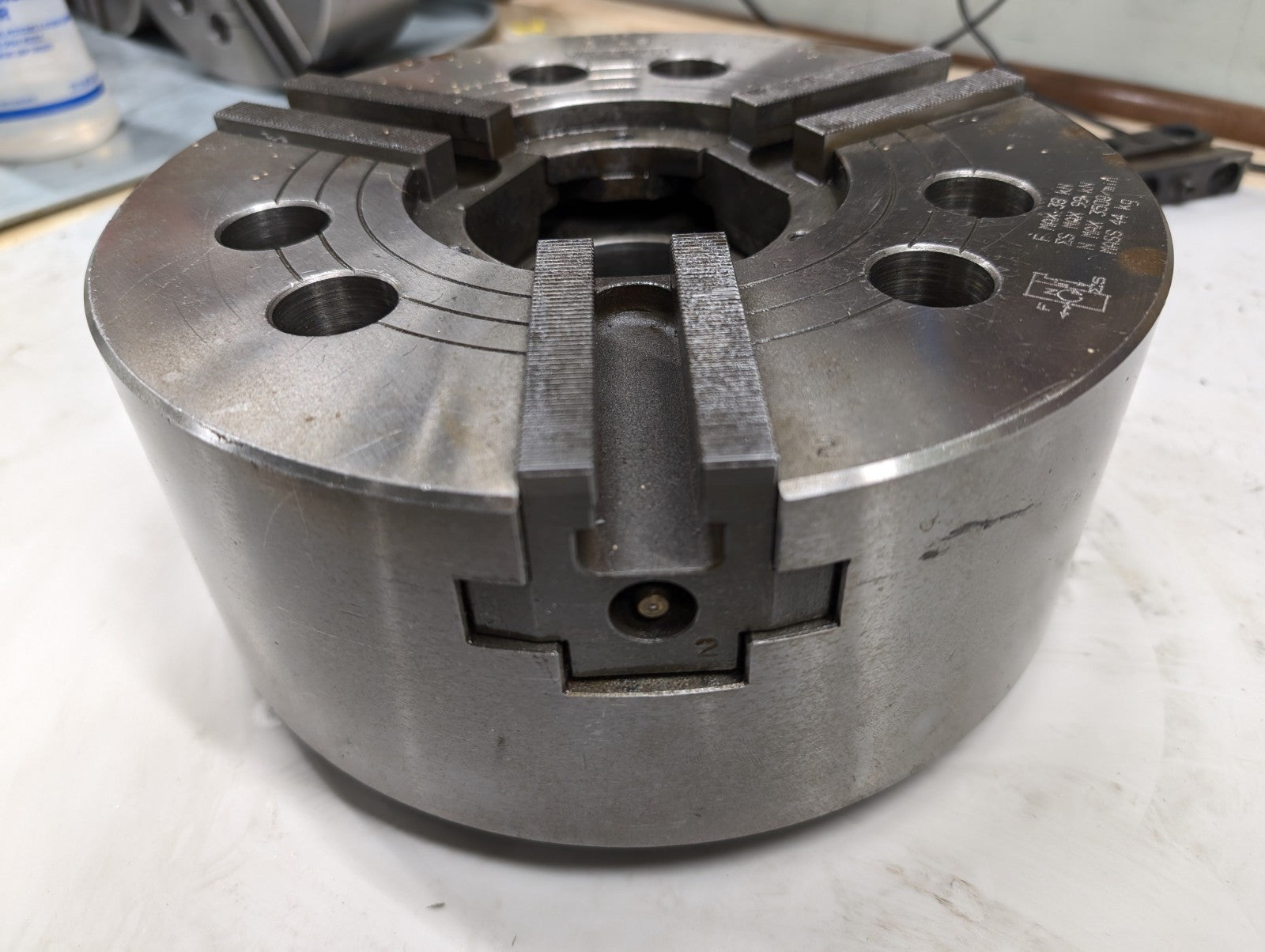 KITAGAWA B-10 CNC LATHE 10" 3 JAW Hydraulic POWER CHUCK Replaced By B-210