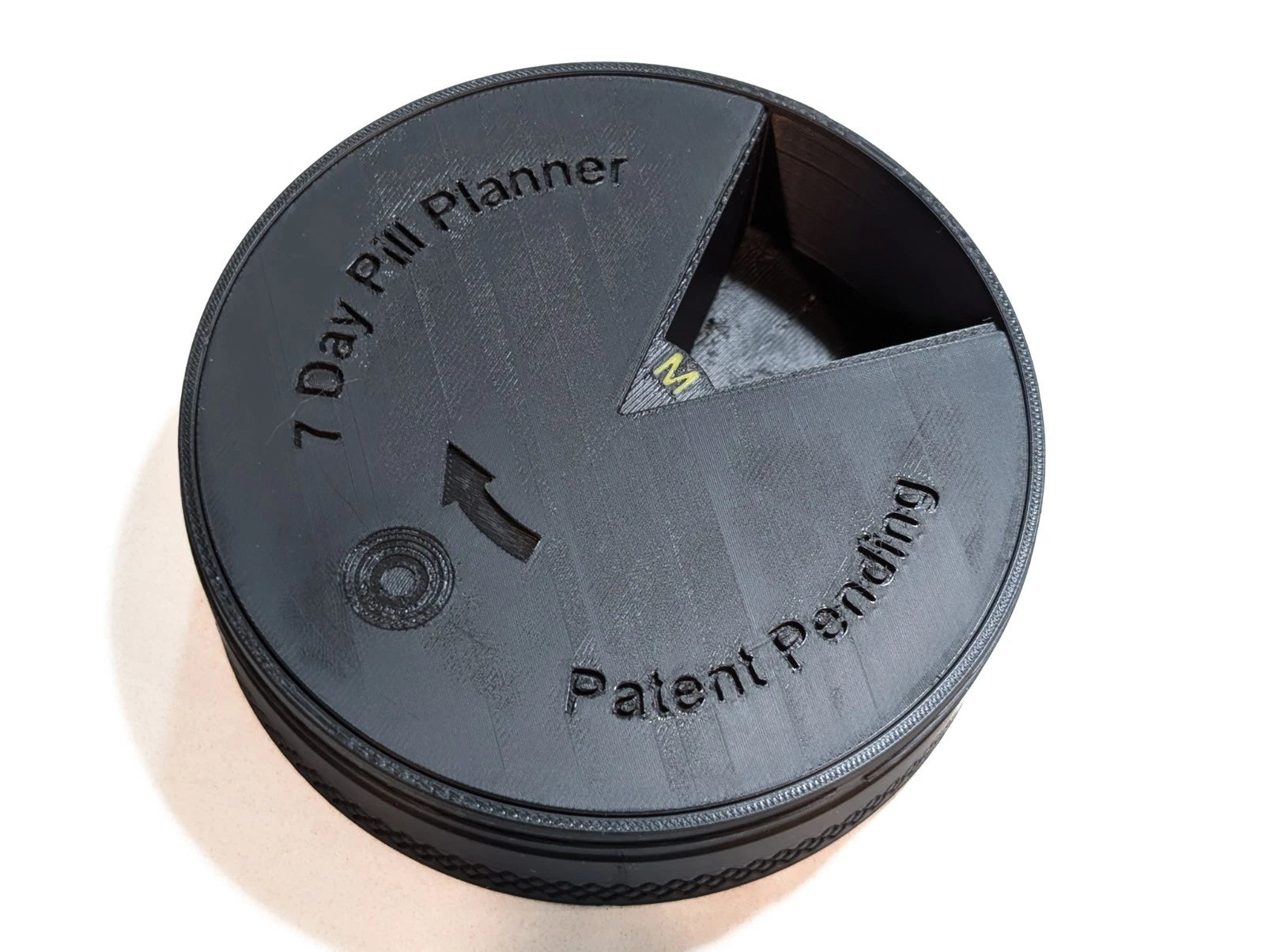 HomeCandy™ Deluxe 7-Day Pill Planner Day Night Sun Moon Set Large USA