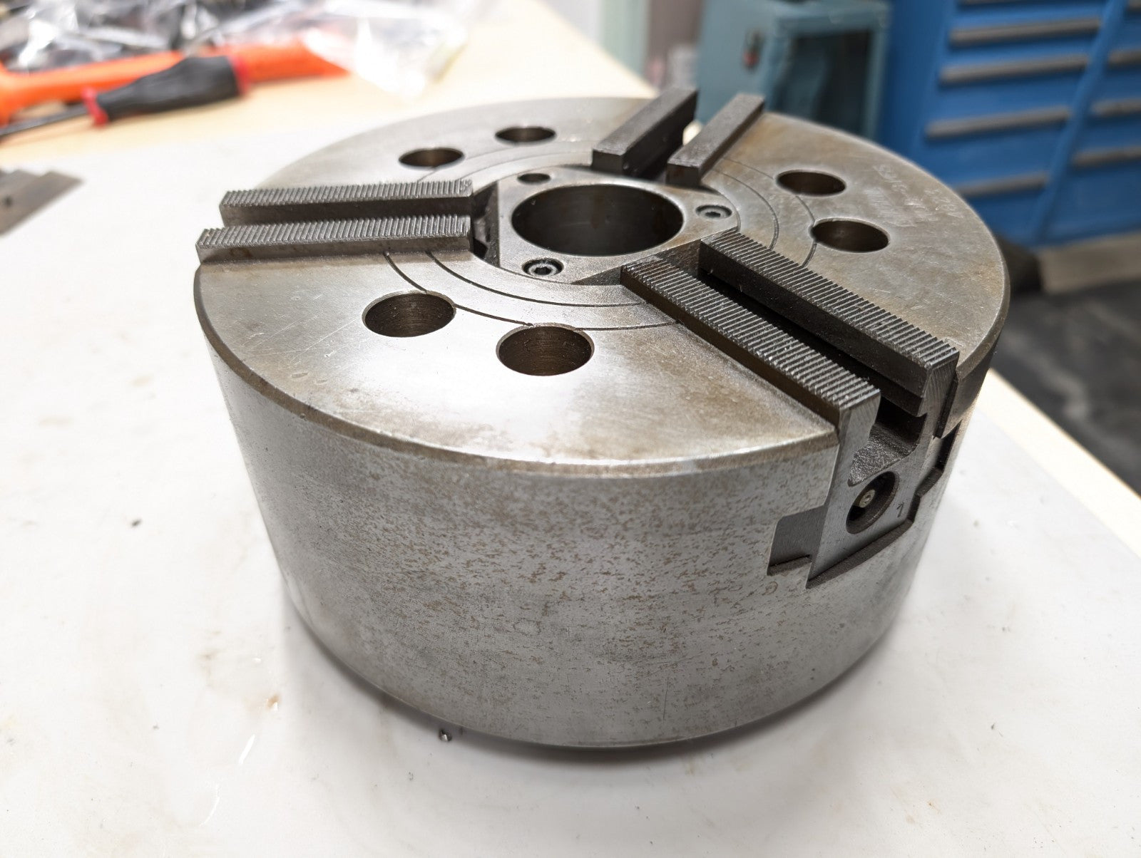 KITAGAWA HOB-8 M55 CNC LATHE 8" INCH 3 JAW Hydraulic POWER CHUCK