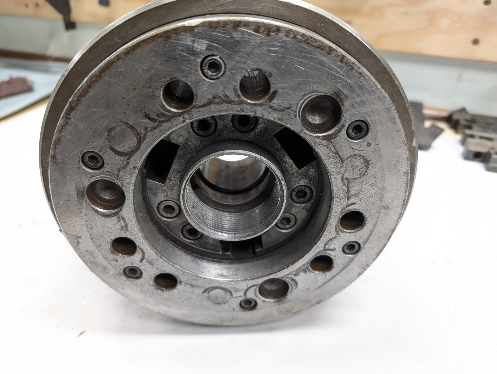 KITAGAWA HOB-8 M55 CNC LATHE 8" INCH 3 JAW Hydraulic POWER CHUCK