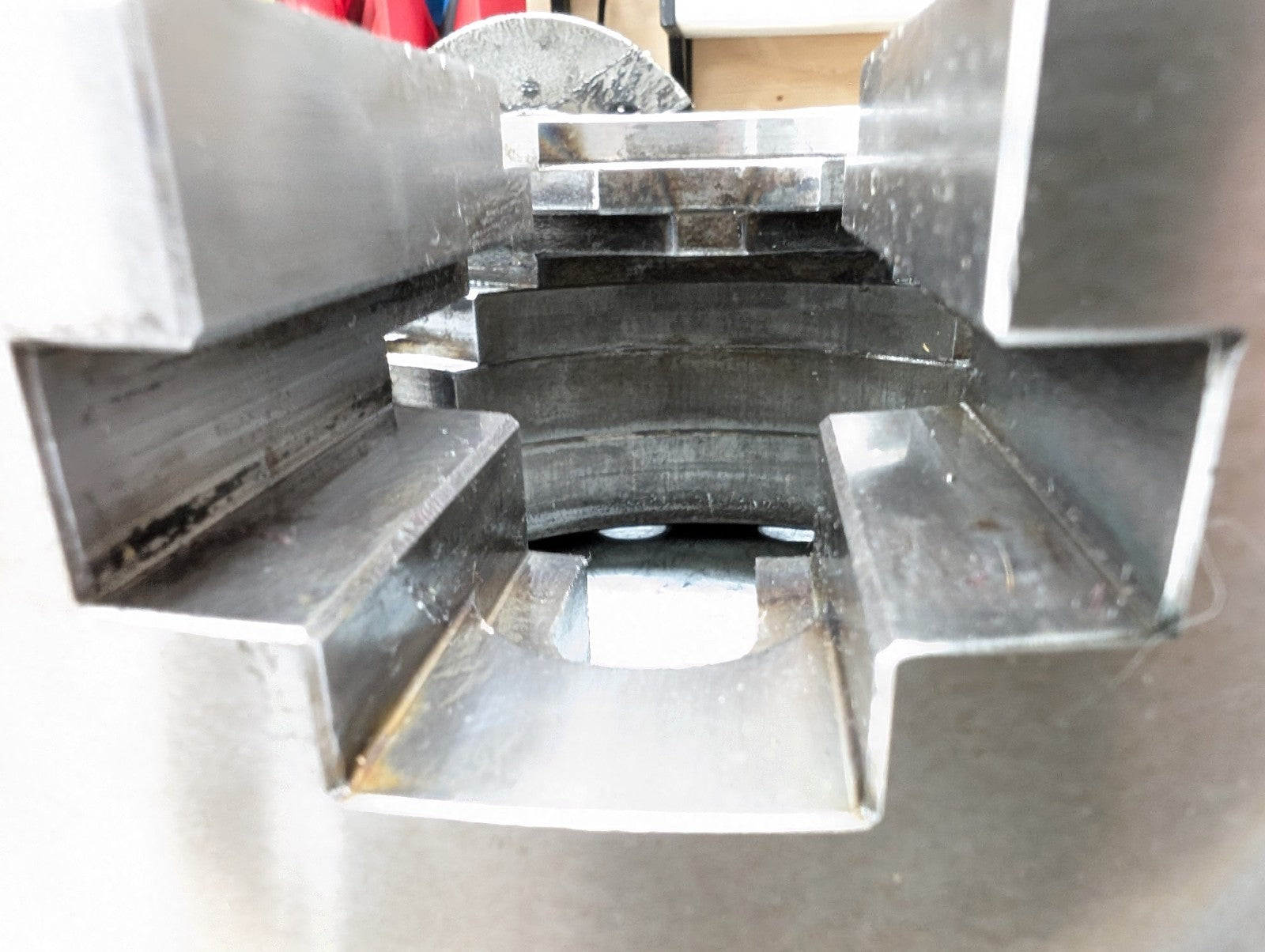 KITAGAWA B-10 CNC LATHE 10" 3 JAW Hydraulic POWER CHUCK Replaced By B-210