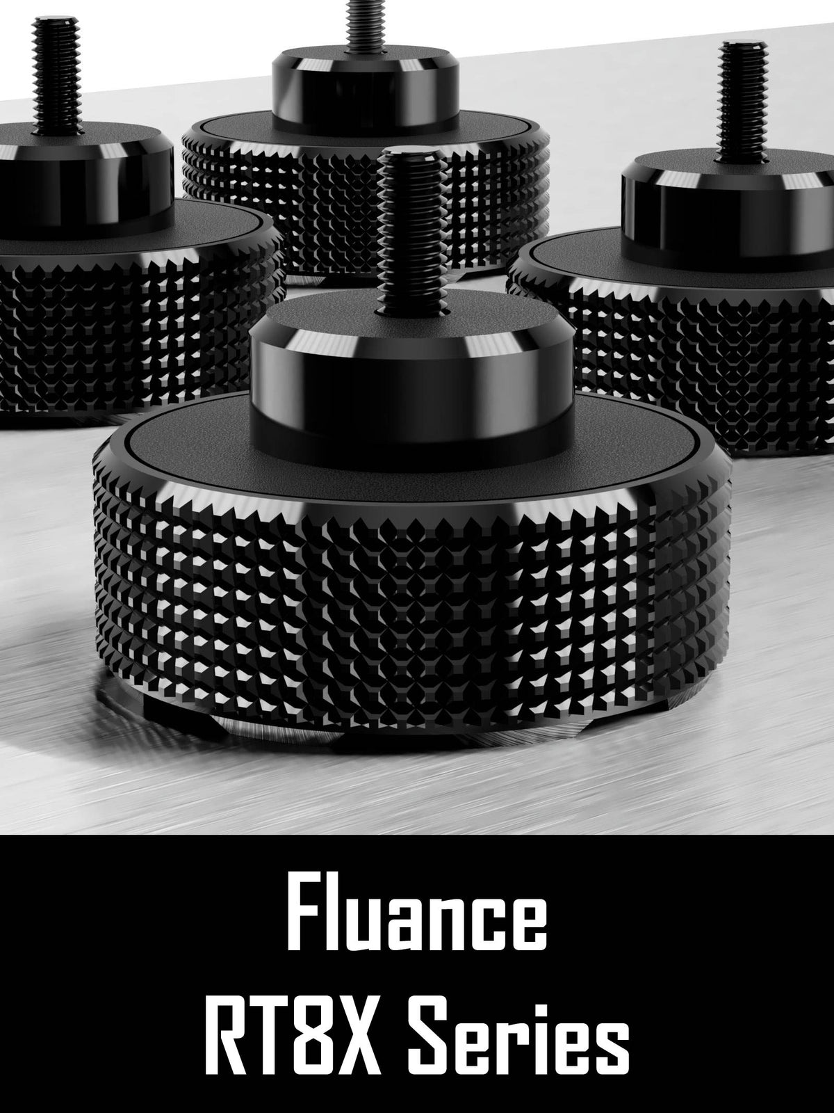 SpinCandy™ Turntable Isolation Feet for Fluance RT8X Series Turntables