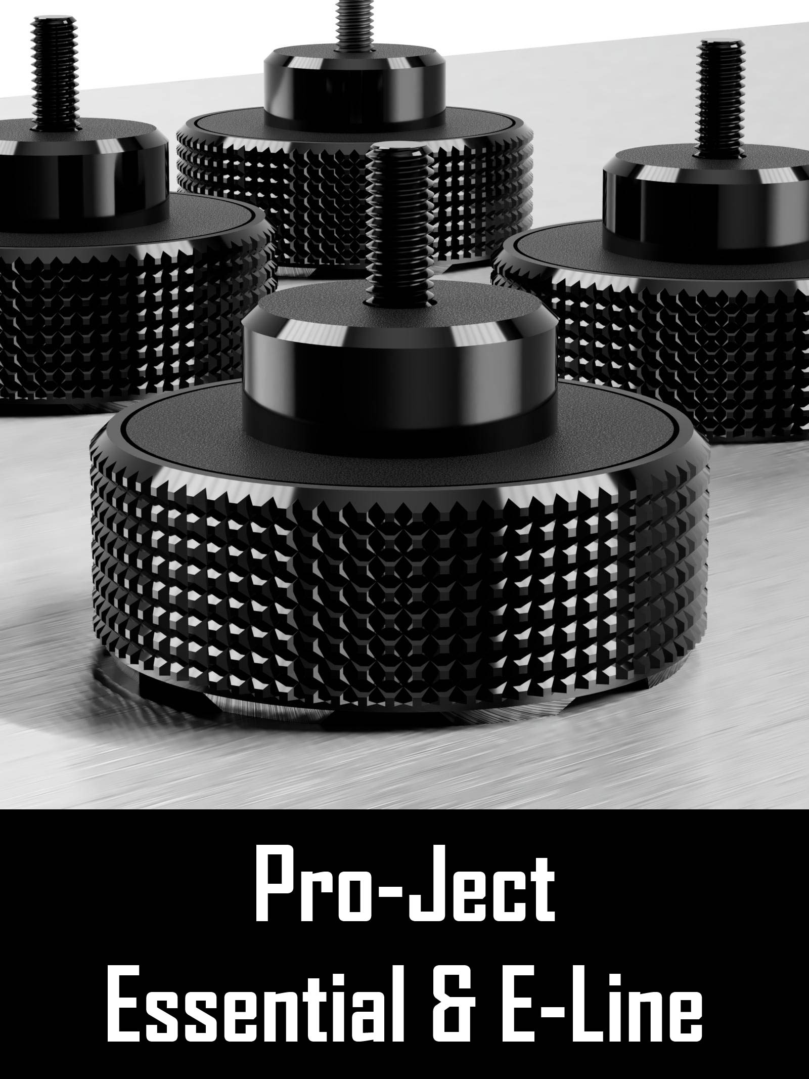 SpinCandy™ Turntable Isolation Feet for Pro-Ject Essential & E-line
