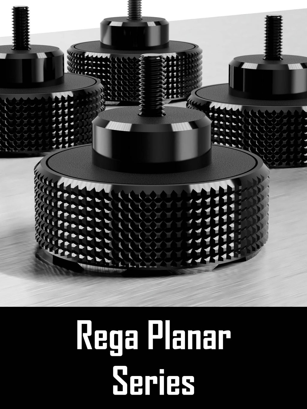 SpinCandy™ Turntable Isolation Feet for Rega Planar Series