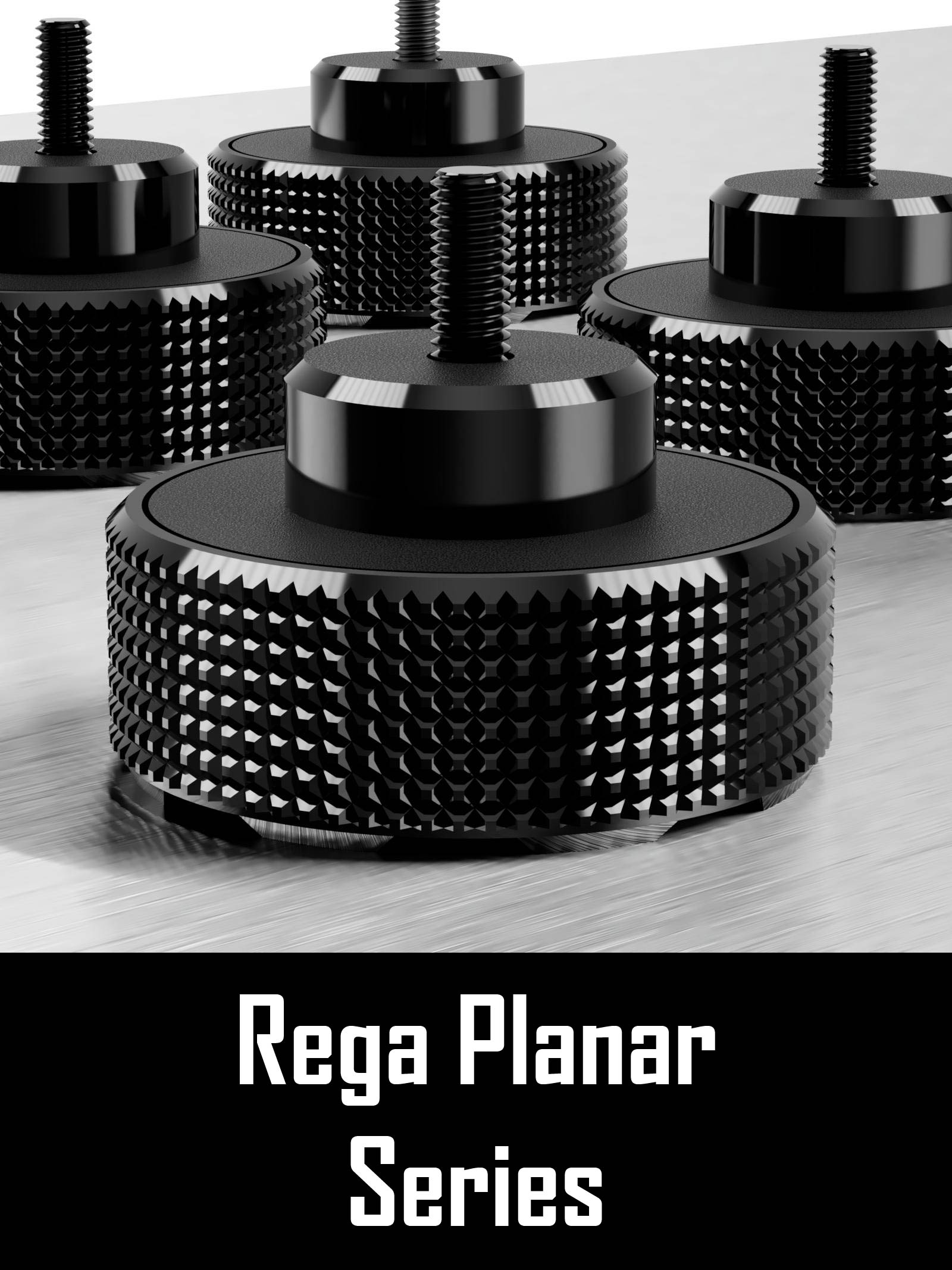 SpinCandy™ Turntable Isolation Feet for Rega Planar Series