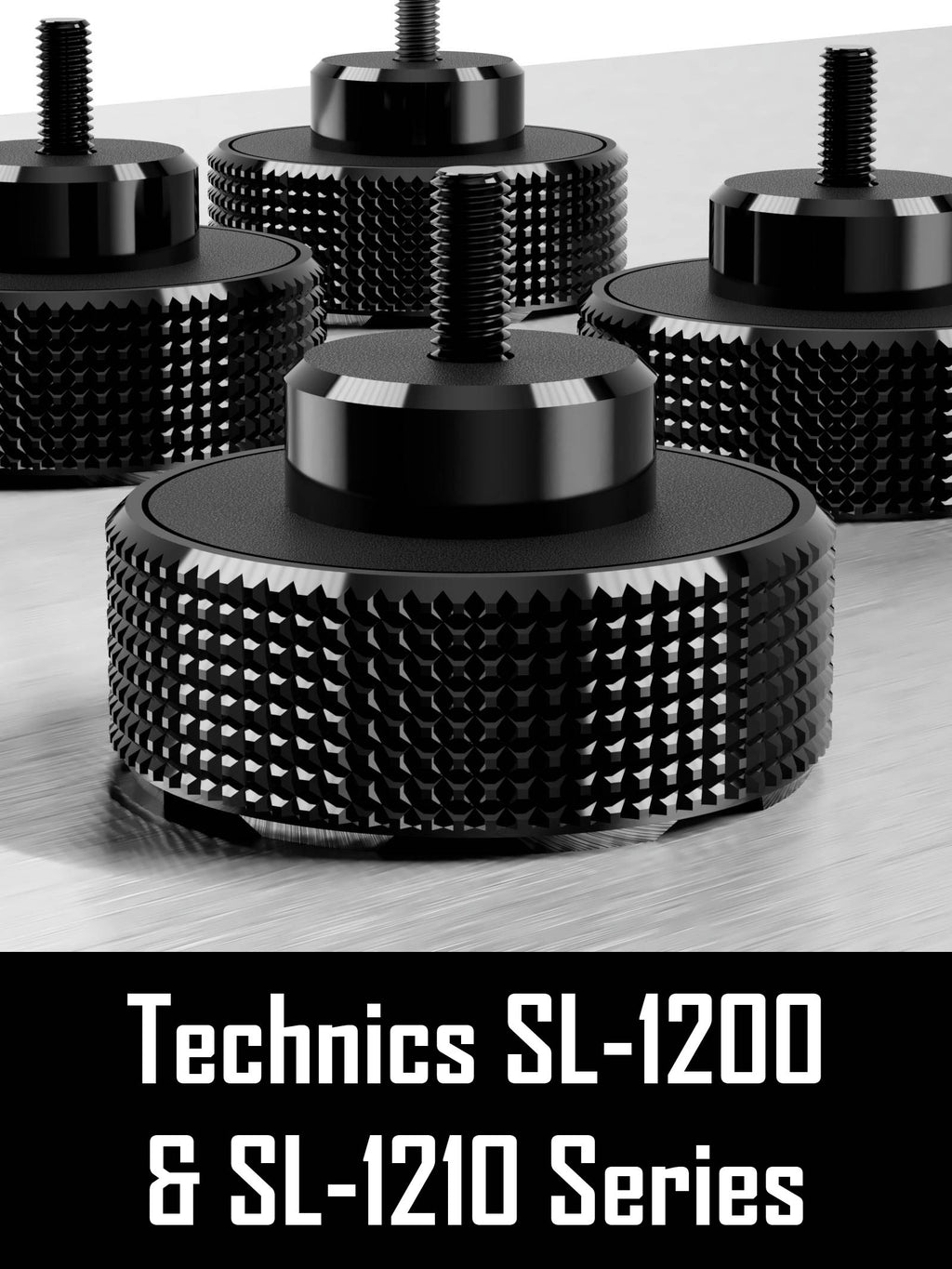 SpinCandy™ Turntable Isolation Feet for Technics SL-1200 SL-1210 Series