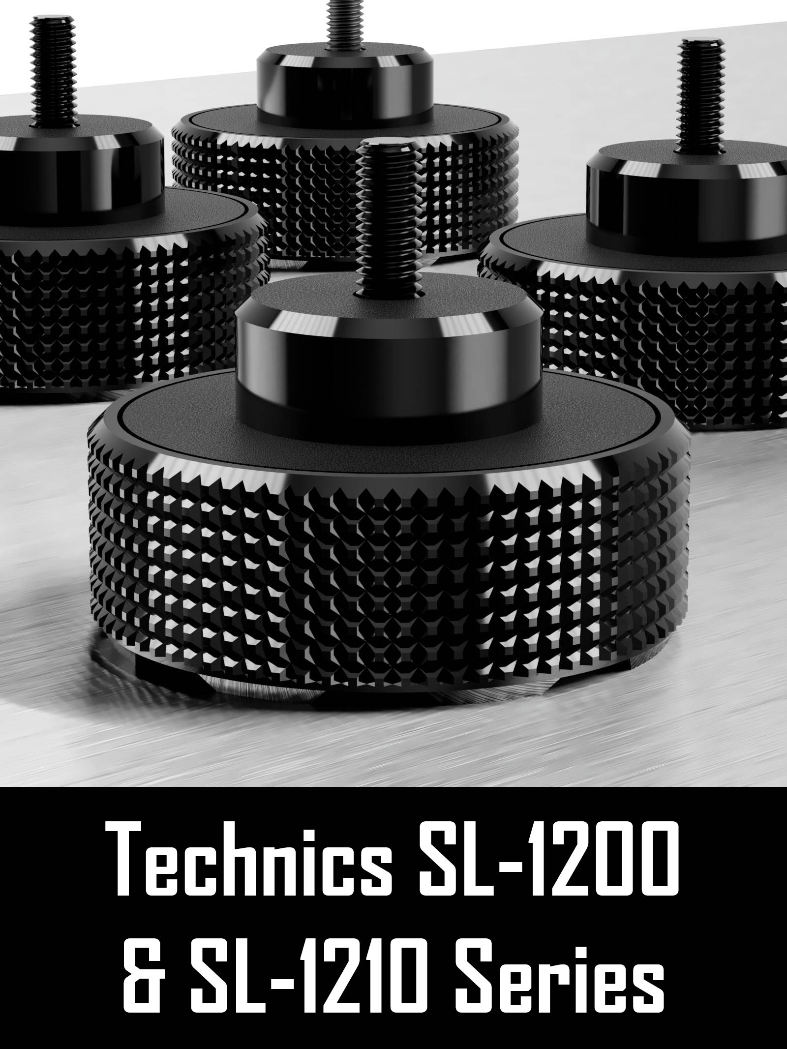 SpinCandy™ Turntable Isolation Feet for Technics SL-1200 SL-1210 Series